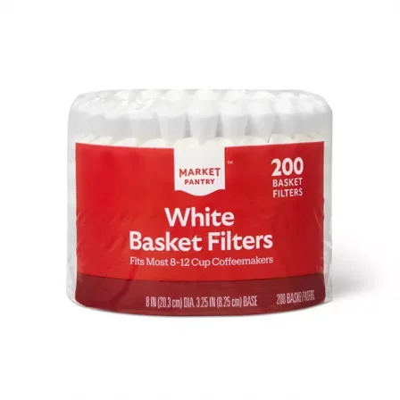 White Coffee Filters - 200ct
