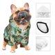 thumbnail image 3 of Balery Colorful Hawaii Palms Sudadera con Capucha para Perros Pequeños – Ropa para Mascotas, Disfraz para Perros y Gatos, Ideal para Fiestas y Cosplay-XX-Large, 3 of 7