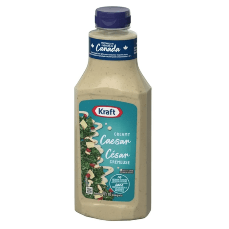 Kraft Creamy Caesar Salad Dressing, 425ml (4 Pack)