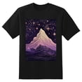 thumbnail image 2 of Plus Size Shirt for Women Black Tops for Women Oversized Short Sleeves Shirt for Women Mountain T Shirt Crewneck Shirt for Women L, 2 of 5