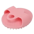 thumbnail image 5 of Depurador Corporal Exfoliante De Silicona Baño Corporal Depurador De Ducha Depurador Redondo Cepillo De Limpieza De Mano Para La Piel Rosa, 5 of 5