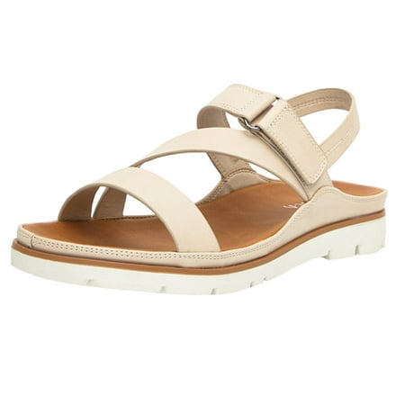 

Cathalem Women Sandals Summer Fashion New Pattern Simple Solid Color Roman Sandals Large Flat Non Slip Comfortable Shoes Beige 37
