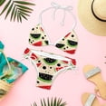 thumbnail image 6 of Watermelon Detachable Sponge Adjustable Strap Bikini Set Two-Pack Swimsuits Swimming Suits Applicable Scenes, 6 of 6