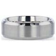 thumbnail image 4 of Men's Ring Tungsten Anillo Para Hombre 6mm Brushed Sizes 5-23, 4 of 5