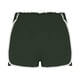 thumbnail image 4 of Puntoco Pantalones cortos deportivos para mujer, 2 piezas, pantalones cortos casuales con pliegues laterales y cintura elástica sexys de color sólido de verano para mujer, 4 of 4