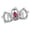 Silver, variant on Fashionable Alloy Teeth Grills With Triple Design Tooth Decoration Trendy Mouth Jewelry For Nightlife Event