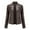 Coffee, variant on Lcziwo Leather Jacket Women Plus Size Long Sleeve Solid Color Jackets Lapel Zip Up Casual Coats Open Front Biker Moto Cardigan Outerwear 2025 Black,XXXL