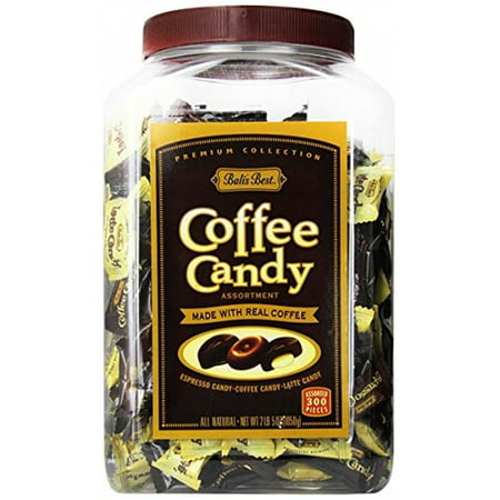 Bali's Best Assorted Coffee Candy Jar - 2lb 5oz