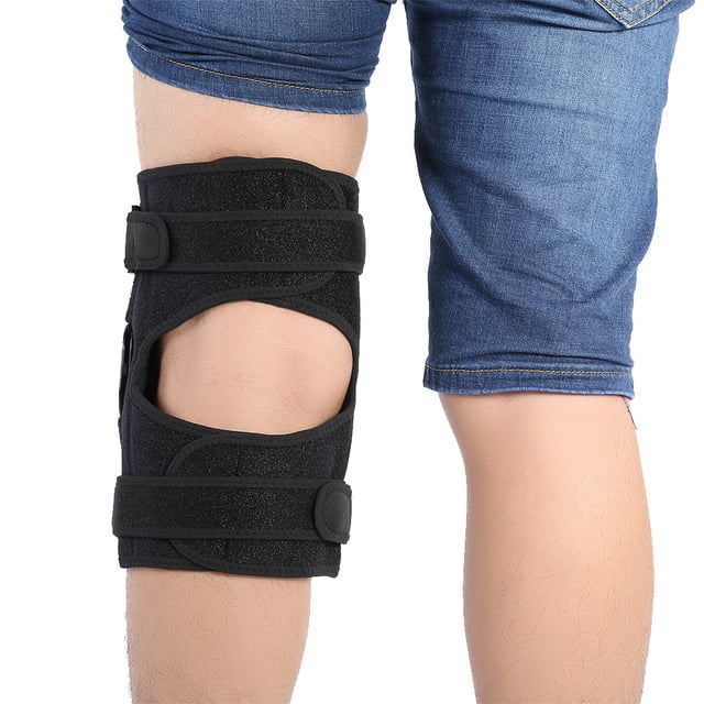 Ortesis RodillaRodillera Rotuliana Antideslizante Deportiva Ajustable Estabilizadora para Menisco, ACL/LCP/LCL/LCM, Trabajo Fútbol Ortopédicas Baloncesto Rodillera Rotula Negro rodilleras deportivas EOTVIA NO