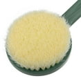 thumbnail image 6 of Unique Bargains 1 Pc Body Bath Brush Back Scrubber for Shower with Long Handle for Skin Exfoliating PP Green, 6 of 6