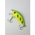 thumbnail image 4 of Wildlife Lures 2" inch Wobbler Hard Fishing Lure Bait (Red Eye Tiger), 4 of 5