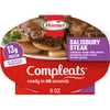 HORMEL COMPLEATS Salisbury Steak with Sliced Potatoes, Shelf Stable, 9 oz Plastic Tray