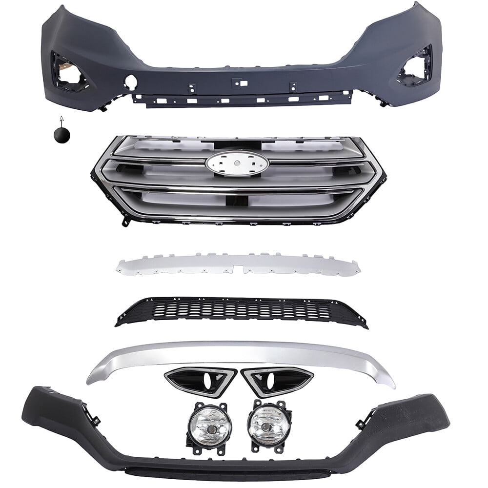 FOR 2015 2016 2017 2018 FORD EDGE FRONT BUMPER SET 15 part set