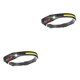 thumbnail image 2 of Toystoory Faro portátil IPX4 impermeable con pilas COB XPE Control táctil 200lm 3w recargable Camping faro luz Iluminación blanca 2piezas Toystoory CBP444586, 2 of 5