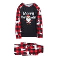 thumbnail image 1 of LSLJS Christmas Pajamas Pyjamas de Noël Assortis pour la Famille, Ensemble Assorti pour la Famille, Pyjamas de Noël pour la Famille, Ensemble Haut à Carreaux Rouges et Pantalons Longs, Ensembles de Vêtements de Nuit pour les Fêtes de Noël, 1 of 4