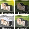 thumbnail image 5 of Rabbit Hutch Cover 210d Durable Thermal Covers Pet Crate Covering For Cage, 5 of 5