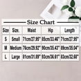 thumbnail image 7 of Favoffer Women's Imitation Denim Yoga Pants High Waist Tight Fit Hip Lifting Tummy Control Stretch Casual Trousers Outdoor Fitness Activewear, 7 of 7