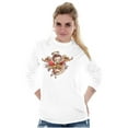 thumbnail image 3 of Betty Boop Cartoon Lil' Angel Tattoo Women's Long Sleeve T Shirt Brisco Brands S, 3 of 6
