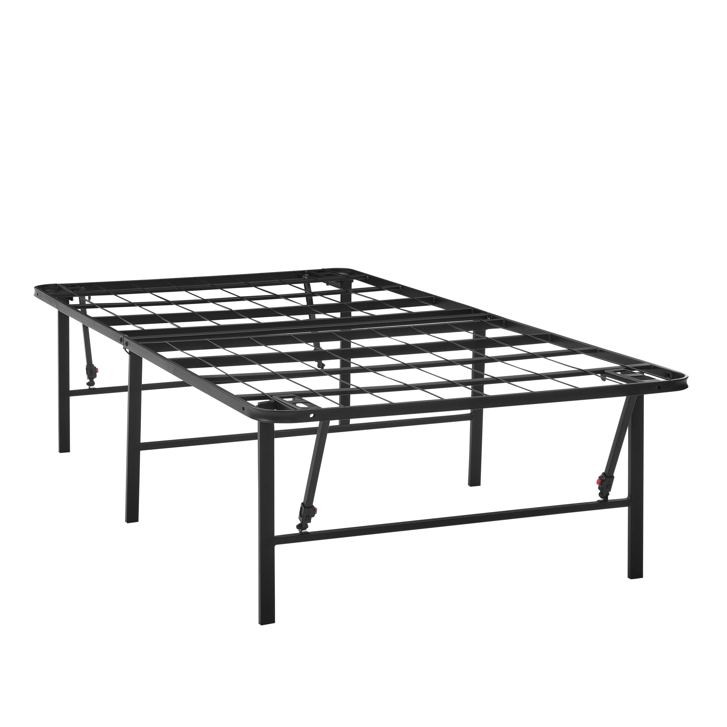 Mainstays Twin 18" High Profile Foldable Steel Platform Bed Frame With ...