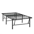 Mainstays Twin 18" High Profile Foldable Steel Platform Bed Frame with