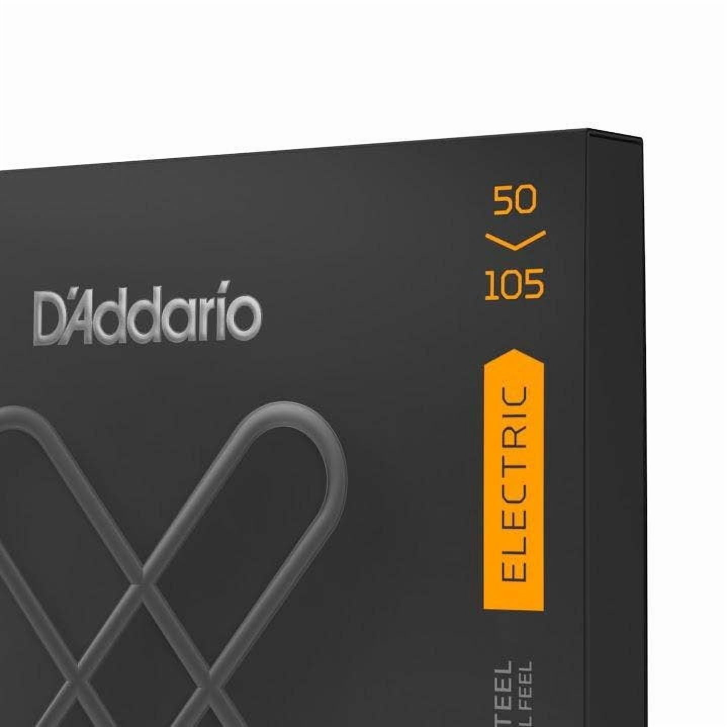 D'Addario XT Bass Guitar Strings Nickel Plated Steel, Medium, Long Scale, 50-105