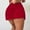 !Red, variant on Rigardu Women Swim Cover Ups Swimsuit Cover-Up Skirts Short Mesh Sheer See-Thru Bikini Coverups High Waist Mesh Mini Skirt Women's Solid Color High Waisted Slim Swimming Bottoms Wrap Skirt