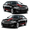 thumbnail image 4 of Yeacher 5Pcs Car Stickers Body Sticker Decals Stripes Car Side Door Body Hood Rearview Mirror Decal Stickers Set Racing, 4 of 7