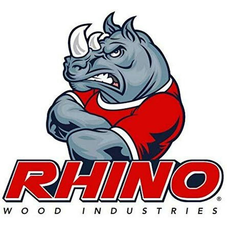 Rhino Wood Industries 100 Pack 1/2 x 2 Wooden Dowel Pins Wood Kiln Dried Fluted and Beveled, Made of Hardwood in U.S.A.