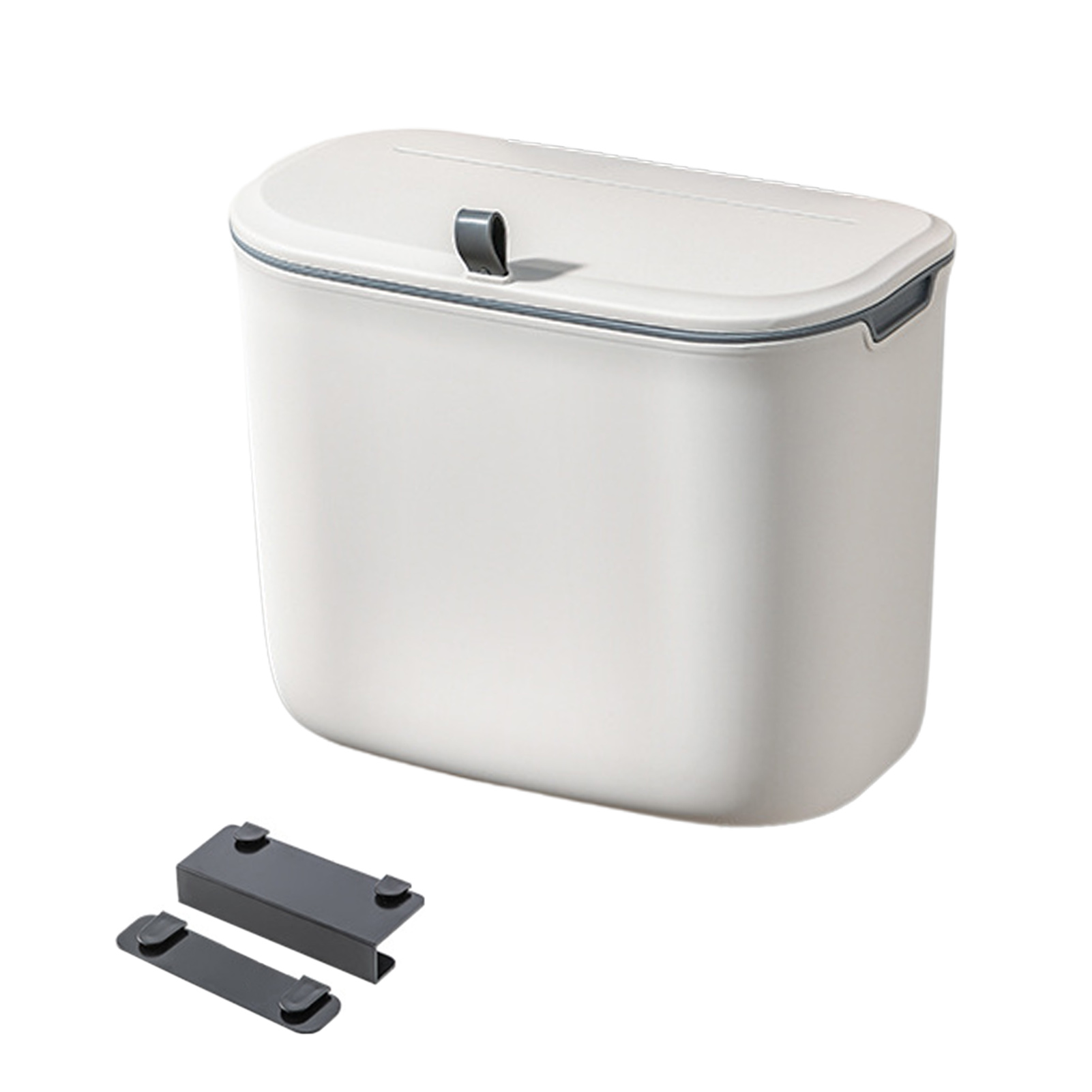 Famure 7/8/9L Wall Mounted Garbage Can Under Sink Garbage Can for