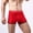 Red, variant on Lilgiuy Men's Boxer Three Points Shorts Mesh Breathable Panties Winter Clothes for 2022