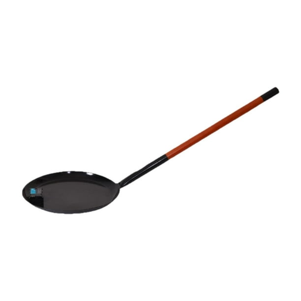 Máquina para hacer palomitas de maíz, sin necesidad de remover, mango largo, utensilio de cocina de esmalte de calidad. lámina
