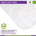 thumbnail image 4 of Mars Wellness Waterproof Vinyl Mattress Protector and Cover - Zippered White  - 2 Pack - Hospital, 4 of 7