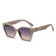 thumbnail image 4 of Gafas de sol de marca de lujo para hombre y mujer, anteojos de sol femeninos, elegantes, Glamour de Cateye, tendencia, nuevos, 4 of 5