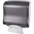thumbnail image 2 of San Jamar T1755TBK Ultrafold Fusion Folded Towel Dispenser, Fits 400 Multifold/240 C-Fold Towels, Classic, Black Pearl, 2 of 4