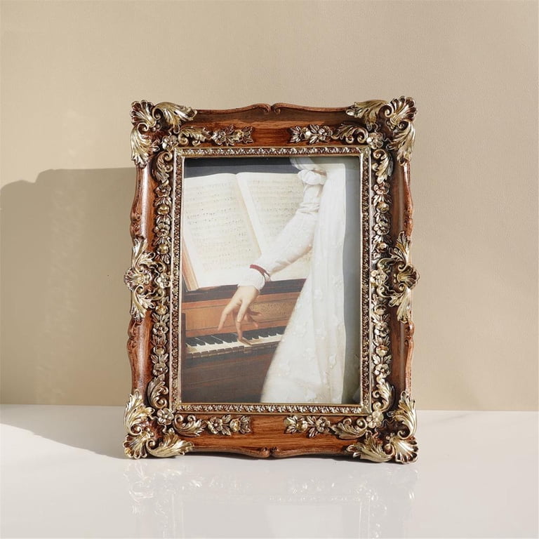 Cosemary Luxurious Rectangular Photo Frame with European Designs for ...