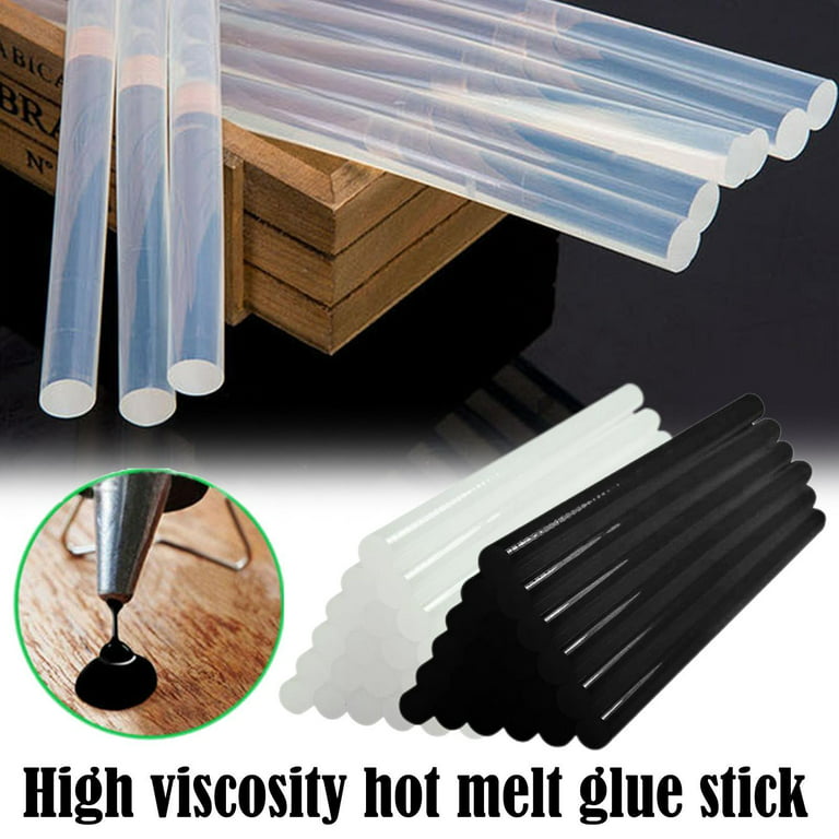 200 Pack Hot Glue Sticks Bulk,3.94 x 0.27 in Full Size Hot Glue Melt  Sticks, Adhesive Hot Melt Glue Sticks Standard for DIY Art Craft Woodworking