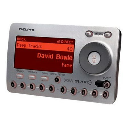 Delphi XM SKYFi Radio - SiriusXM satellite portable radio