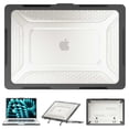 thumbnail image 2 of Funda TEKKU HC para MacBook Air 15 Negra A2941 A3114 uso rudo, 2 of 8