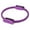 Purple, variant on Pilates Ring 15" Fitness Circle - Lightweight & Enduring Foam Padded Handles | Flexible Resistance Exercise Equipment for Toning Arms, Thighs/Legs & Core, Black
