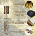 thumbnail image 4 of KEYAHAPPY Solar Wind Chimes for Outside, Windchimes Outdoors Solar Powered Lights for Garden Decor, Memorial Wind Chimes for Patio Porch Lawn Yard Decorations Outdoor, Dragonfly, 4 of 6