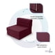 thumbnail image 5 of Funda Extra para Sofá Cama Cozy Plegable individual rosa, 5 of 7