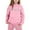 Pink, variant on CAIXIA Girls Outfits Size 10-12 Girls Casual 2 Piece Outfit Set Cozy Hooded Pullover And Joggers Printed Tracksuit For Toddler Kids Winter Wear,Grey