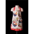 thumbnail image 1 of Fluffy Layers 250735 19 x 20 in. Half Body Egg Collecting Apron, Bright colors with Roosters, 1 of 1