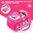 thumbnail image 5 of AYAOQIANG Carrying Case for Toniebox Starter Set Storage Carrier Bag for Toniesbox Audio Player Carrying Box for Kids Toniebox Accessories Light Rose Red, 5 of 8