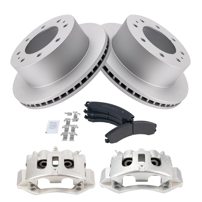 AM Autoparts Posi Metallic Brake Pad Set – Fits Chevy/GMC 2500HD & 3500HD (Front/Rear)
