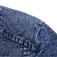 thumbnail image 4 of KaLI_store Denim Jacket for Man Men's Denim Jacket Ripped Long Sleeve Jean Jacket Coat Blue,4XL, 4 of 4