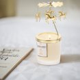 thumbnail image 4 of 1 Set Rotating Cup Candle Lid Rotatable Candlestick Decorative Iron Candle Holder, 4 of 8