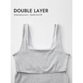 thumbnail image 2 of Maternity Tank Tops with Lacetrim Summer Sleeveless Pregnancy Shirts Cotton Ribbed, 2 of 3