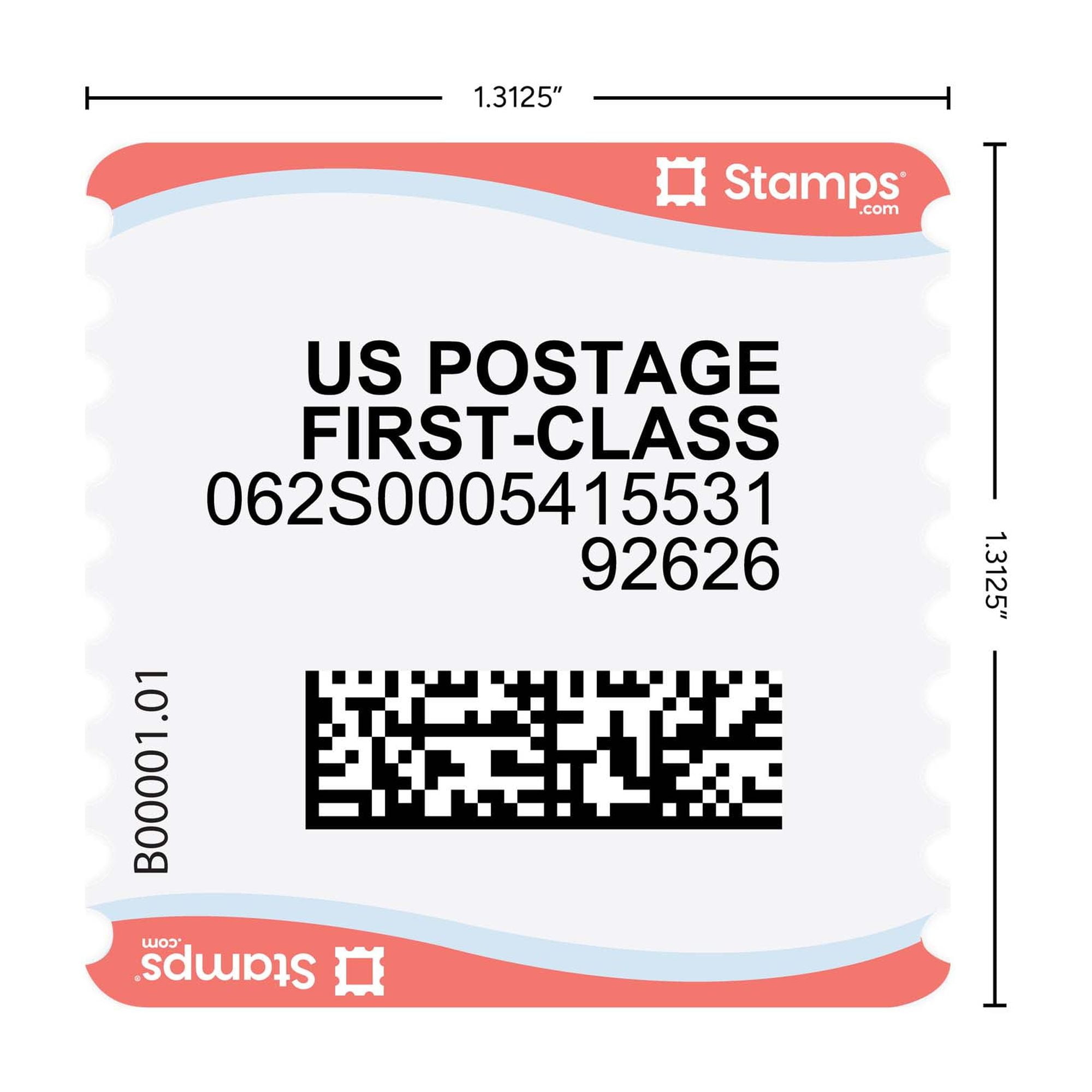 NetStamps Rolls - 800 ct - Blank Postage Labels - NOT Forever Stamps
