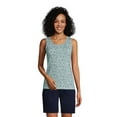 thumbnail image 2 of Lands' End Women's Petite Cotton Tank Top, 2 of 2